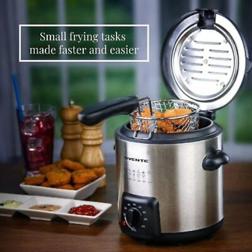 Ovente Non-Stick Deep Fryer